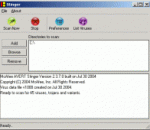 McAfee AVERT Stinger 10.2.0.647 McAfee AVERT Stinger 10.2.0.647