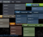 jQuery Multi Level Menu Style 11 1.5 jQuery Multi Level Menu Style 11 1.5