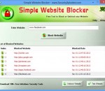 Simple Website Blocker 6.0 Simple Website Blocker 6.0