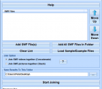 Join Multiple SWF Files Into One Software 7.0 Join Multiple SWF Files Into One Software 7.0