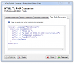 HTML To PHP Converter 6.1.0.17 HTML To PHP Converter 6.1.0.17