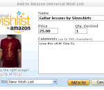 Amazon Add to Wish List Button - Firefox Amazon Add to Wish List Button - Firefox