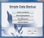 Simple Data Backup 7.0 Simple Data Backup 7.0