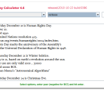 Holiday Calculator 5.0 Holiday Calculator 5.0