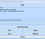 Record Playing Music On Computer Software 7.0 Record Playing Music On Computer Software 7.0