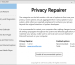 Privacy Repairer 1.5.0.0 Privacy Repairer 1.5.0.0