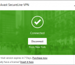 Avast SecureLine VPN for Windows 1.0.244.0 Avast SecureLine VPN for Windows 1.0.244.0