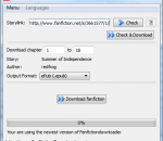 FanFictionDownloader 0.8.0 FanFictionDownloader 0.8.0