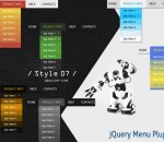 jQuery Menu Plugin Style 07 1.5 jQuery Menu Plugin Style 07 1.5