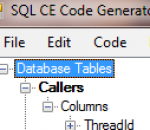 SQL CE Code Generator 1.2.0.3 Beta SQL CE Code Generator 1.2.0.3 Beta