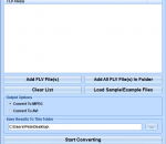 Convert Multiple FLV Files To MPEG or AVI Files Software 7.0 Convert Multiple FLV Files To MPEG or AVI Files Software 7.0