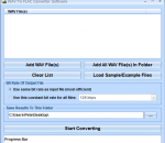 WAV To FLAC Converter Software 7.0 WAV To FLAC Converter Software 7.0