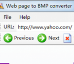 Web Page To BMP Converter 4.1 Web Page To BMP Converter 4.1