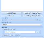 Increase or Decrease Volume Of Multiple MP3 Files Software 7.0 Increase or Decrease Volume Of Multiple MP3 Files Software 7.0