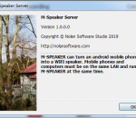 M-SPEAKER Server 1.0 M-SPEAKER Server 1.0