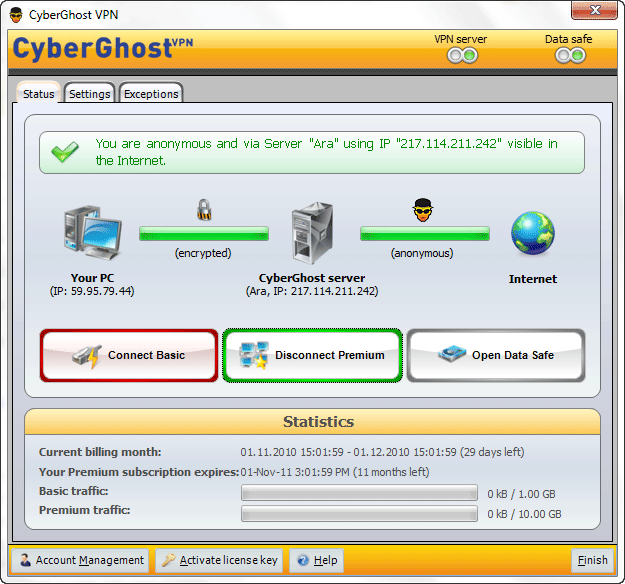 CyberGhost VPN Premium 7.3.14.5857 Crack [100% Working Software]