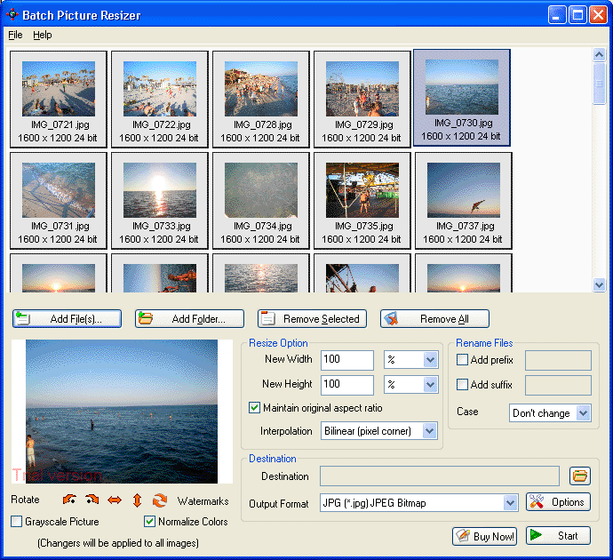 windows 7 photo batch resize
