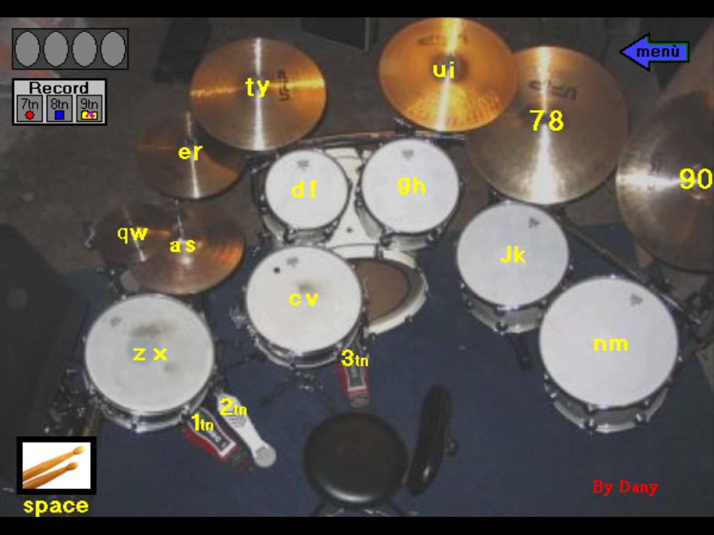 Dany's Virtual Drum 2.0 Beta 4 ダウンロード